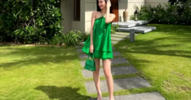 Xanh Lá: Vũ Khí Phong Cách Tinh Tế Với Biến Tấu Chuyển Sắc Và Chất Liệu