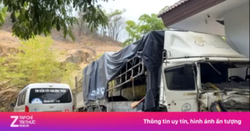 Xe tải lao từ núi Tà Zôn xuống khu khai thác khoáng sản, 3 người tử vong tại Lâm Đồng