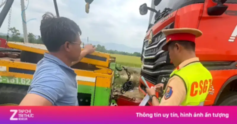 Xe Tải Vi Phạm Loạt Lỗi Trên Cao Tốc, Tài Xế Và Chủ Xe Bị Phạt Hơn 100 Triệu Đồng