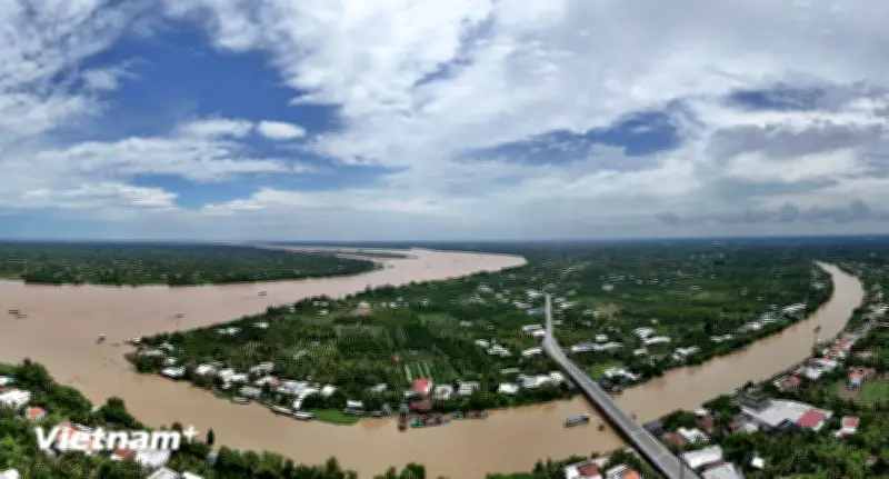 Xâm nhập mặn có xu thế tăng dần vào cuối tuần tại các tỉnh Đồng bằng sông Cửu Long