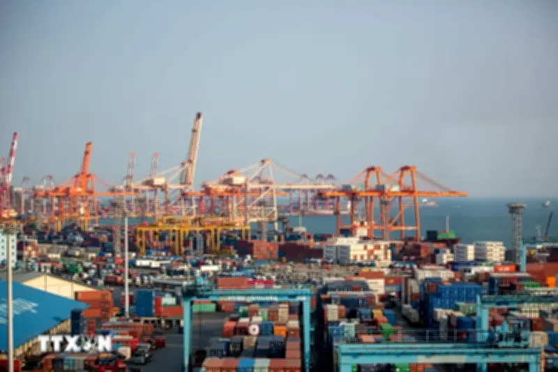 Xuất khẩu Hàn Quốc tăng trưởng mạnh nhất trong gần bốn thập kỷ