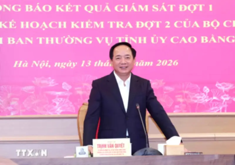 Ủy ban Kiểm tra Trung ương kết luận kiểm tra Ban Thường vụ Tỉnh ủy Cao Bằng