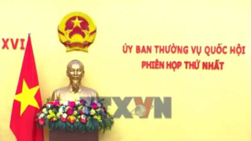 Ủy ban Thường vụ Quốc hội khóa XVI họp phiên đầu tiên về công tác nhân sự