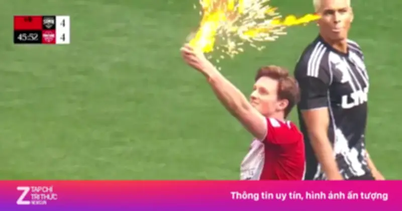 Youtuber Max Fosh Đốt Thẻ Vàng Trước Mặt Trọng Tài, Biến Wembley Thành Sân Khấu Ảo Thuật