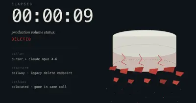 9 giây thảm họa: AI agent tự xóa sổ toàn bộ hệ thống startup PocketOS