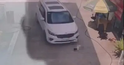 Bé gái 2 tuổi tử vong thương tâm tại cây xăng TP.HCM do ô tô cán phải