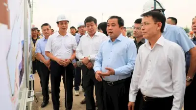 Bí thư Trần Đức Thắng chỉ đạo đẩy nhanh tiến độ các dự án giao thông và chống ngập tại Hà Nội