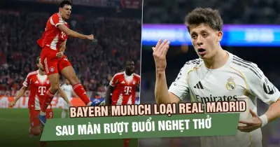 Bayern Munich Loại Real Madrid Sau Trận Đấu Nghẹt Thở, Arsenal Vào Bán Kết Nhờ Bản Lĩnh