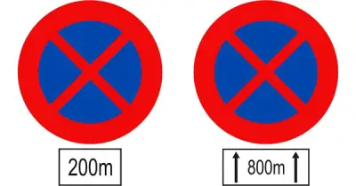 Biển báo phụ S.501 và S.502: Phân biệt để tránh phạt nặng khi dừng đỗ xe