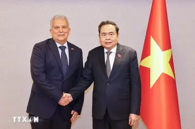 Chủ tịch Quốc hội Trần Thanh Mẫn tiếp Lãnh sự danh dự Việt Nam tại Istanbul