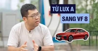 Chủ xe VinFast Lux A: 'Buông bỏ giá trị cũ để đón nhận xe điện'