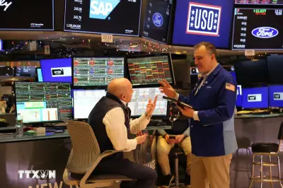 Chứng khoán Mỹ tăng điểm, tâm lý nhà đầu tư được cải thiện đáng kể