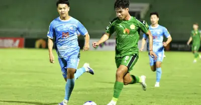 CLB Quy Nhơn Thắng Sát Nút 1-0 Trước Khánh Hòa, Thăng Hạng 3 Bảng Xếp Hạng