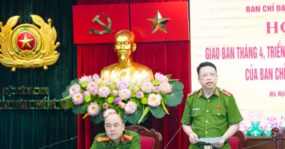 Công an Hà Nội thí điểm UAV giám sát trật tự đô thị