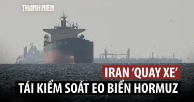 Căng thẳng leo thang tại eo biển Hormuz: Tàu thương mại bị tấn công, Iran siết kiểm soát quân sự