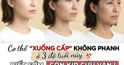 Cảnh báo 3 giai đoạn lão hóa da ở tuổi 34, 60 và 78: Đừng chủ quan