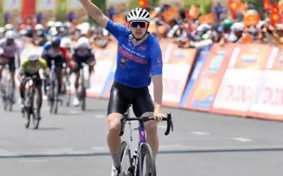 Cuộc đua xe đạp Cúp THTP.HCM 2025 kết thúc với chiến thắng chặng cuối