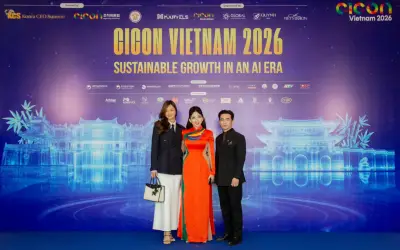 Doanh nhân Nguyễn Đình Tuấn nhận giải World CEO Summit Awards 2026 tại Hội nghị CICON Vietnam