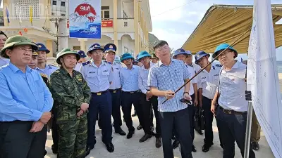 Gia Lai và Cảnh sát biển thống nhất quy hoạch đơn vị tại xã đảo Nhơn Châu