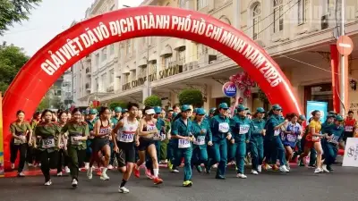 Giải việt dã TP.HCM thu hút gần 2.000 vận động viên tham gia