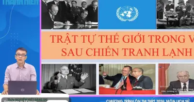 Giáo viên hướng dẫn ôn thi lịch sử với 10 chuyên đề trực tuyến