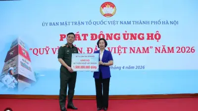 Hà Nội phát động ủng hộ Quỹ vì biển đảo Việt Nam năm 2026