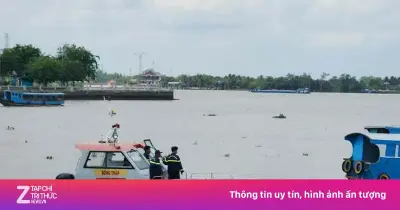 Hai người đàn ông mất tích trên sông Tiền sau tiệc sinh nhật trên tàu du lịch