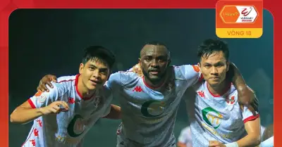 Hải Phòng Thắng Đậm 3-0, SLNA Vượt Qua SHB Đà Nẵng Trong Vòng 18 V-League