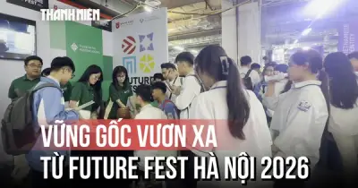 Hơn 10.000 học sinh đến Future Fest Hà Nội 2026 tìm định hướng nghề nghiệp