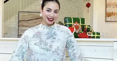 Hoa hậu Phạm Hương hội ngộ NTK Linh San tại Mỹ, cuộc sống hạnh phúc bên gia đình nhỏ