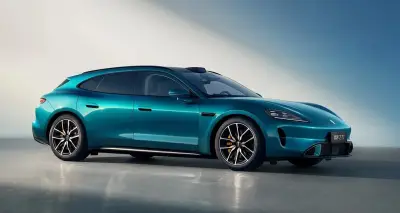 Đối thủ của mẫu xe điện Xiaomi SU7 gây chú ý nhờ đạo nhái Porsche Taycan