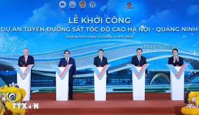 Khởi công siêu dự án đường sắt tốc độ cao liên vùng đầu tiên tại Việt Nam