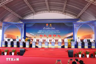 Khởi công xây dựng sân bay Phan Thiết, hạng mục hàng không dân dụng