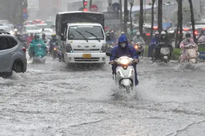 Không khí lạnh tăng cường, Bắc Bộ và Bắc Trung Bộ mưa dông, nhiệt độ giảm sâu