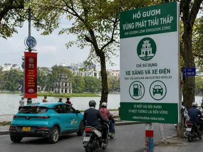 Kiểm tra vùng phát thải thấp tại Hà Nội bằng bản đồ tương tác