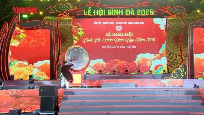 Lễ hội Bình Đà 2026 chính thức khai mạc, lan tỏa hào khí lạc hồng