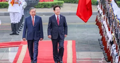 Lễ đón Tổng thống Hàn Quốc Lee Jae Myung thăm cấp nhà nước Việt Nam