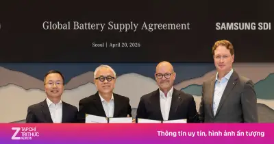 Mercedes-Benz và Samsung SDI ký hợp đồng pin xe điện khủng trị giá 6,8 tỷ USD