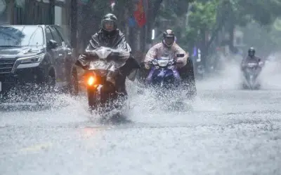 Miền Bắc đón đợt không khí lạnh, mưa lớn diện rộng từ 23/4