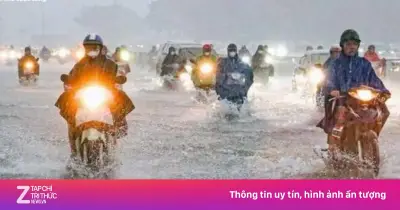 Miền Bắc và Thanh Hóa đối mặt mưa dông, cảnh báo sấm sét và mưa đá ngày 19/4