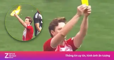 Màn ảo thuật đốt tờ 100 USD thành vàng lá gây sốt tại sân Wembley