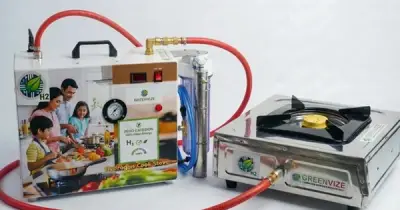 Ấn Độ ra mắt bếp hydrogen: 1 số điện, 100ml nước nấu 6 tiếng, giá 30 triệu đồng