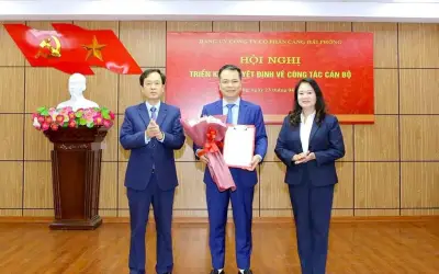 Ông Lê Hồng Quân được bổ nhiệm Tổng Giám đốc Cảng Hải Phòng