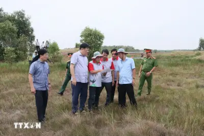 Đồng Tháp chủ động ứng phó nguy cơ cháy rừng tại Vườn Quốc gia Tràm Chim