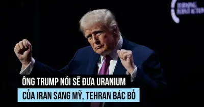 Ông Trump tuyên bố Mỹ - Iran cùng đào xới thủ hồi uranium, Tehran bác bỏ