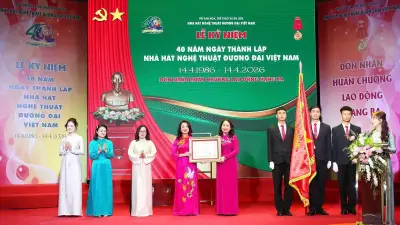 Nhà hát Nghệ thuật Đương đại Việt Nam kỷ niệm 40 năm với nhiều thành tựu rực rỡ