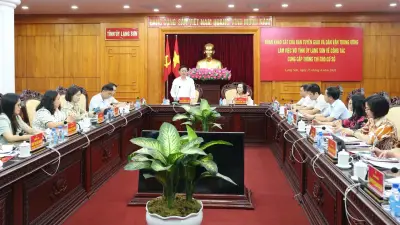 Đoàn công tác Trung ương khảo sát công tác thông tin cơ sở tại Lạng Sơn