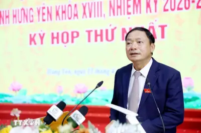 Phê chuẩn kết quả bầu Chủ tịch HĐND Hưng Yên, Đà Nẵng, Hải Phòng