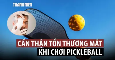 Pickleball gây gia tăng chấn thương mắt: Cảnh báo an toàn cho người chơi lớn tuổi