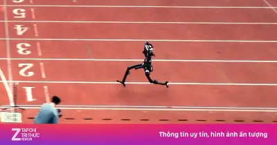 Robot Trung Quốc tăng tốc gấp đôi, tiệm cận kỷ lục chạy của Usain Bolt